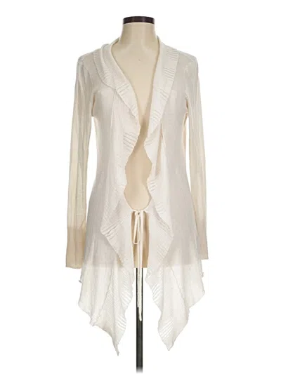 Pre-owned Unbranded Kimono In Ivory