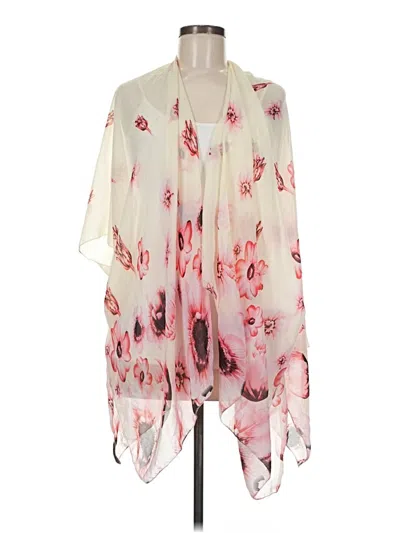 Pre-owned Unbranded Kimono In Ivory