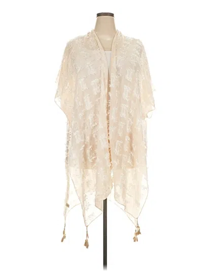 Pre-owned Unbranded Kimono In Ivory