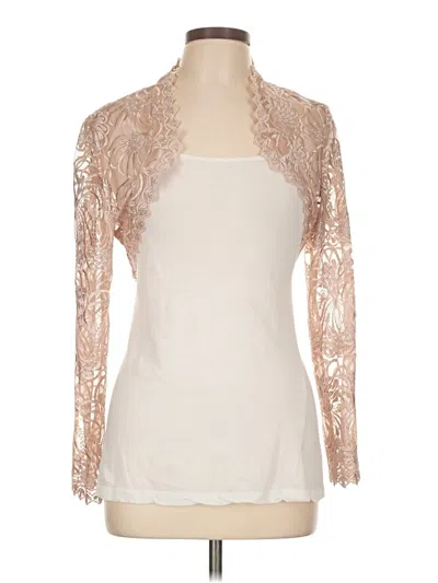 Pre-owned Unbranded Kimono In Ivory