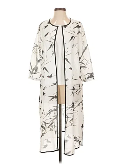 Pre-owned Unbranded Kimono In Ivory