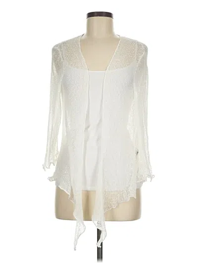 Pre-owned Unbranded Kimono In Ivory