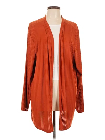 Pre-owned Unbranded Kimono In Orange
