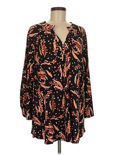 Pre-owned Unbranded Kimono In Orange