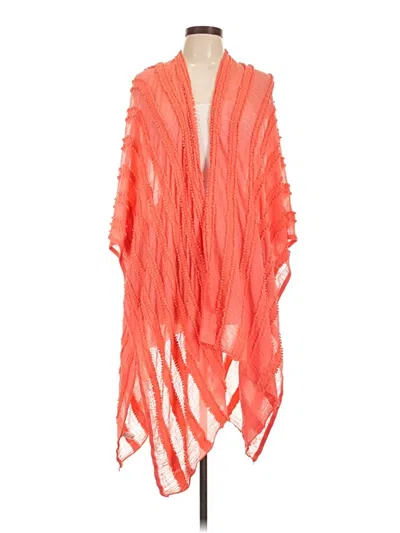 Pre-owned Unbranded Kimono In Orange