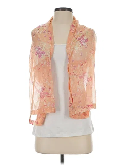 Pre-owned Unbranded Kimono In Orange