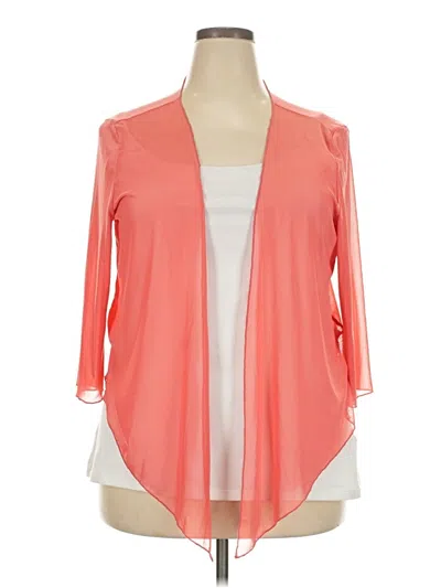Pre-owned Unbranded Kimono In Orange