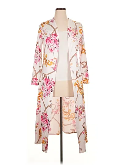 Pre-owned Unbranded Kimono In Pink