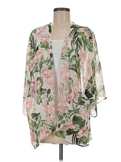 Pre-owned Unbranded Kimono In Pink