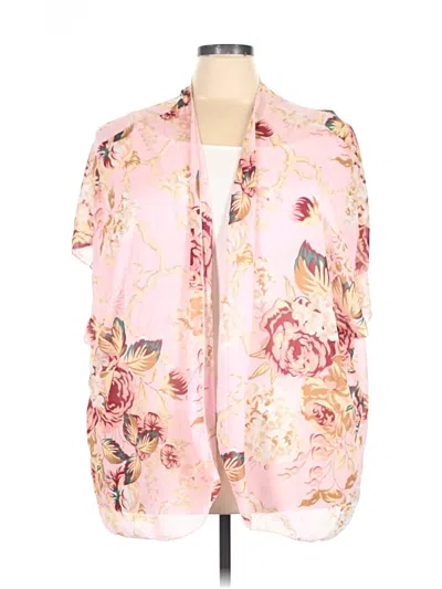 Pre-owned Unbranded Kimono In Pink