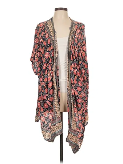Pre-owned Unbranded Kimono In Pink