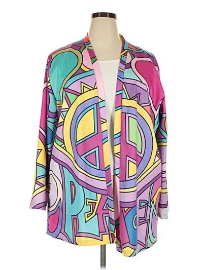 Pre-owned Unbranded Kimono In Pink