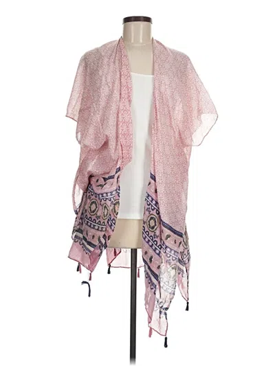 Pre-owned Unbranded Kimono In Pink