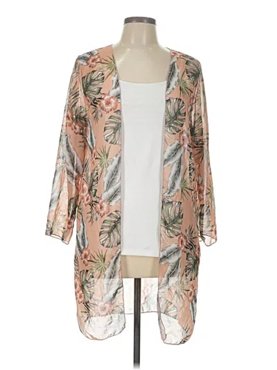 Pre-owned Unbranded Kimono In Pink