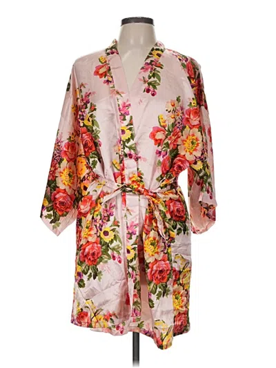 Pre-owned Unbranded Kimono In Pink