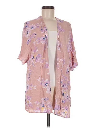 Pre-owned Unbranded Kimono In Pink