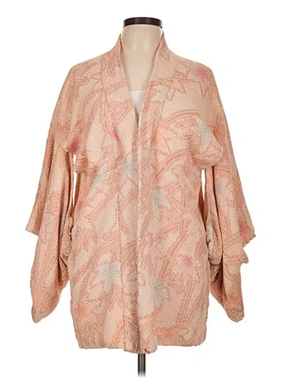 Pre-owned Unbranded Kimono In Pink
