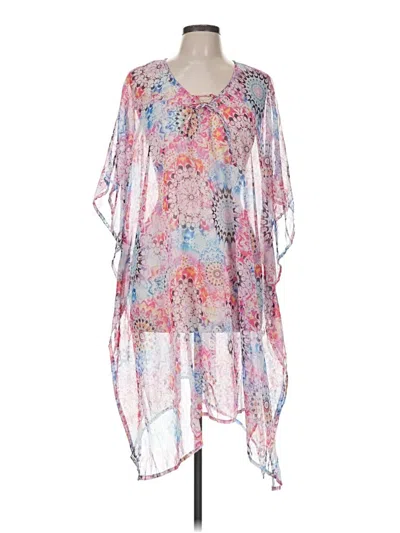 Pre-owned Unbranded Kimono In Pink