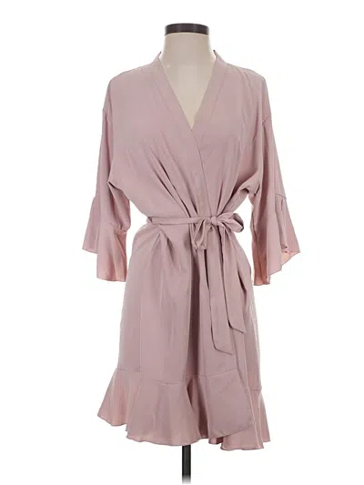 Pre-owned Unbranded Kimono In Pink