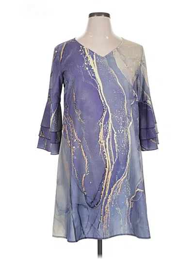 Pre-owned Unbranded Kimono In Purple