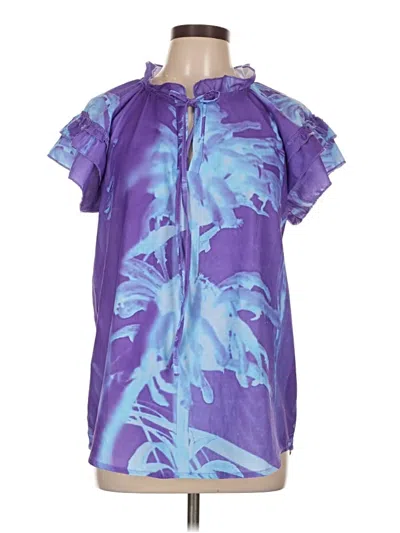 Pre-owned Unbranded Kimono In Purple