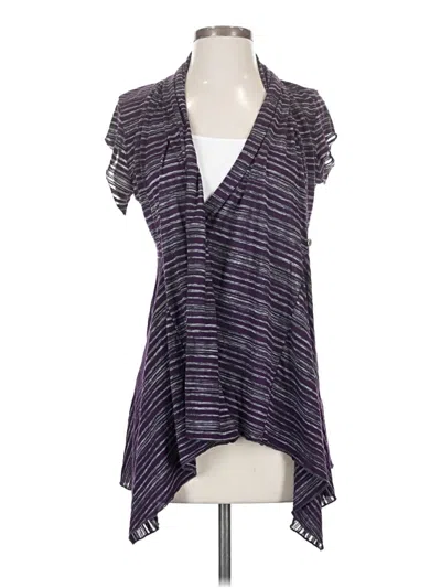 Pre-owned Unbranded Kimono In Purple