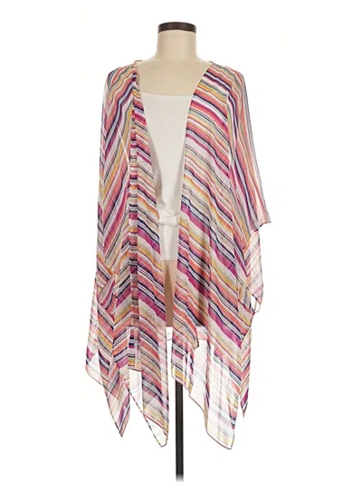 Pre-owned Unbranded Kimono In Purple