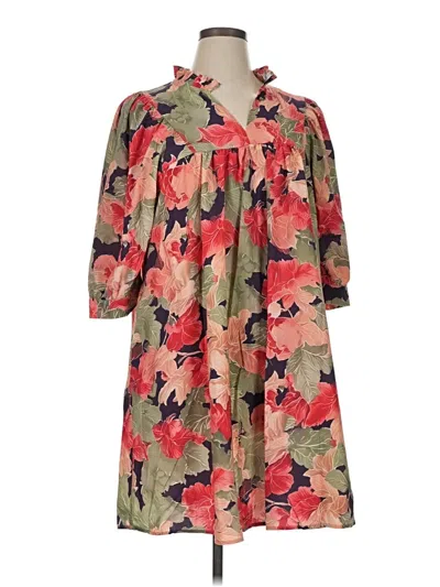 Pre-owned Unbranded Kimono In Red