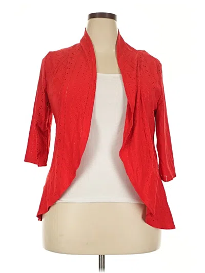 Pre-owned Unbranded Kimono In Red