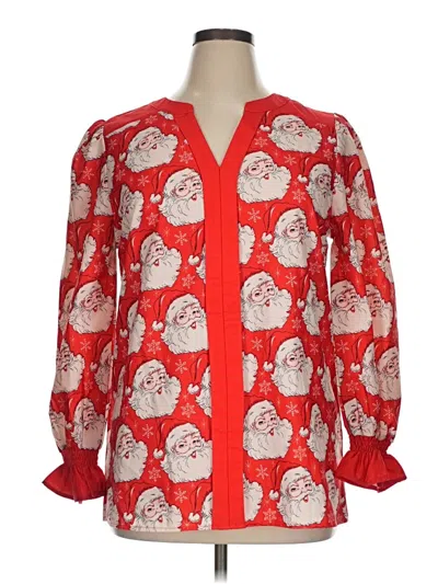 Pre-owned Unbranded Kimono In Red