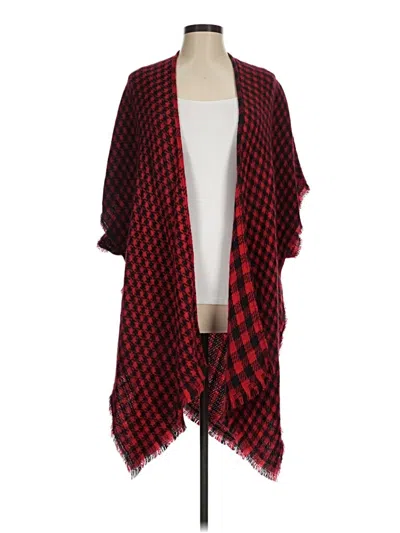 Pre-owned Unbranded Kimono In Red
