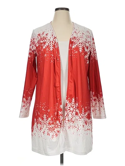 Pre-owned Unbranded Kimono In Red