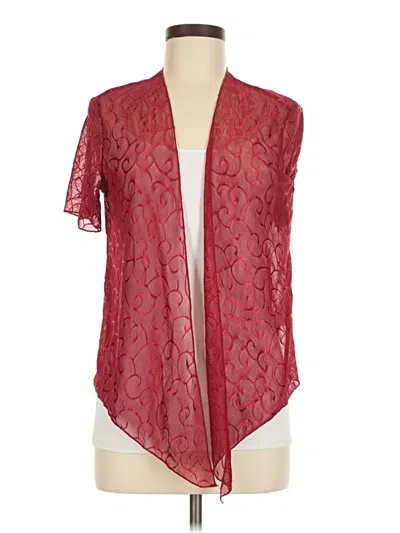 Pre-owned Unbranded Kimono In Red