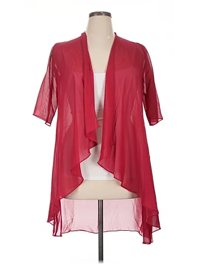 Pre-owned Unbranded Kimono In Red