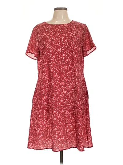 Pre-owned Unbranded Kimono In Red