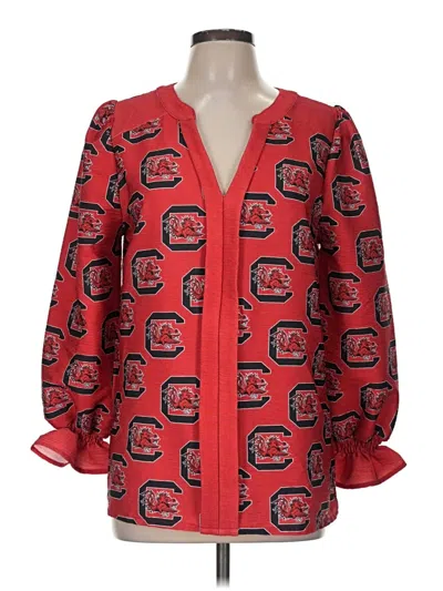 Pre-owned Unbranded Kimono In Red