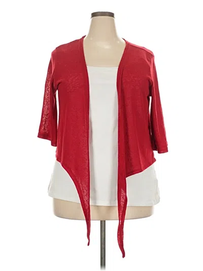Pre-owned Unbranded Kimono In Red