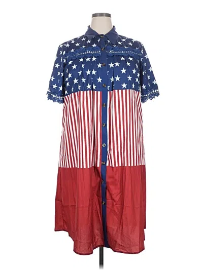 Pre-owned Unbranded Kimono In Red