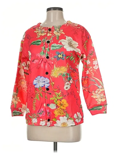 Pre-owned Unbranded Kimono In Red