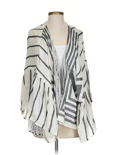 Pre-owned Unbranded Kimono In Silver