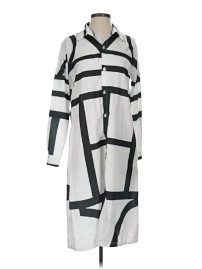 Pre-owned Unbranded Kimono In Silver