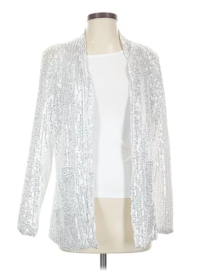 Pre-owned Unbranded Kimono In Silver