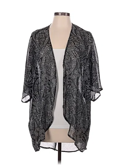 Pre-owned Unbranded Kimono In Silver