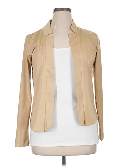 Pre-owned Unbranded Kimono In Tan