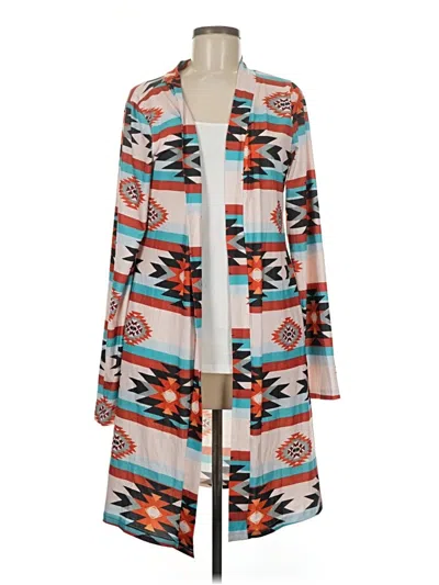 Pre-owned Unbranded Kimono In Teal
