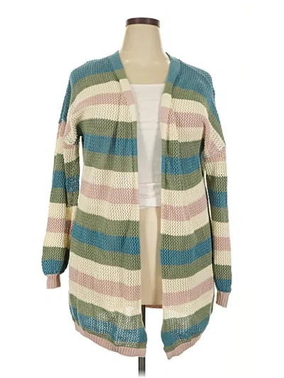 Pre-owned Unbranded Kimono In Teal