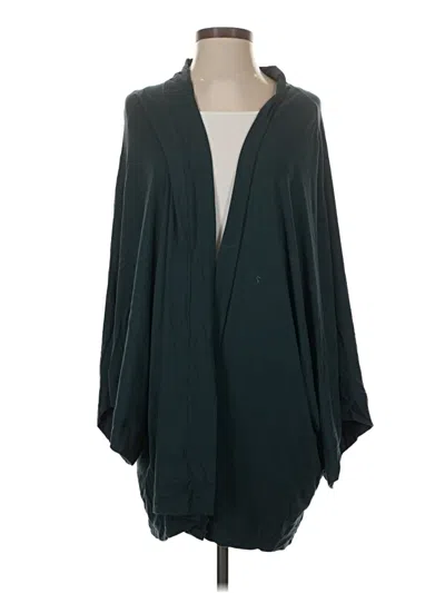 Pre-owned Unbranded Kimono In Teal