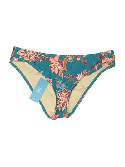 Pre-owned Unbranded Kimono In Teal