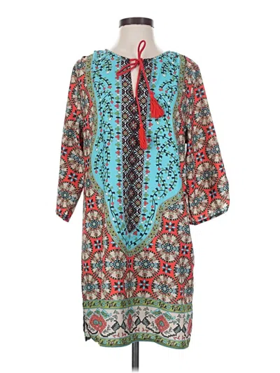 Pre-owned Unbranded Kimono In Teal