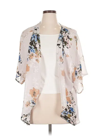 Pre-owned Unbranded Kimono In White